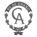logo del círculo de amistad en blanco y negro